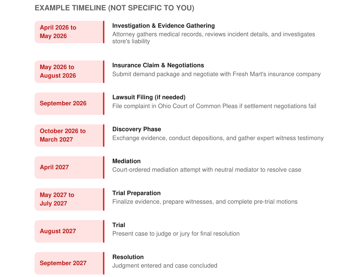 Sample case Summary preview, page 3 of 3